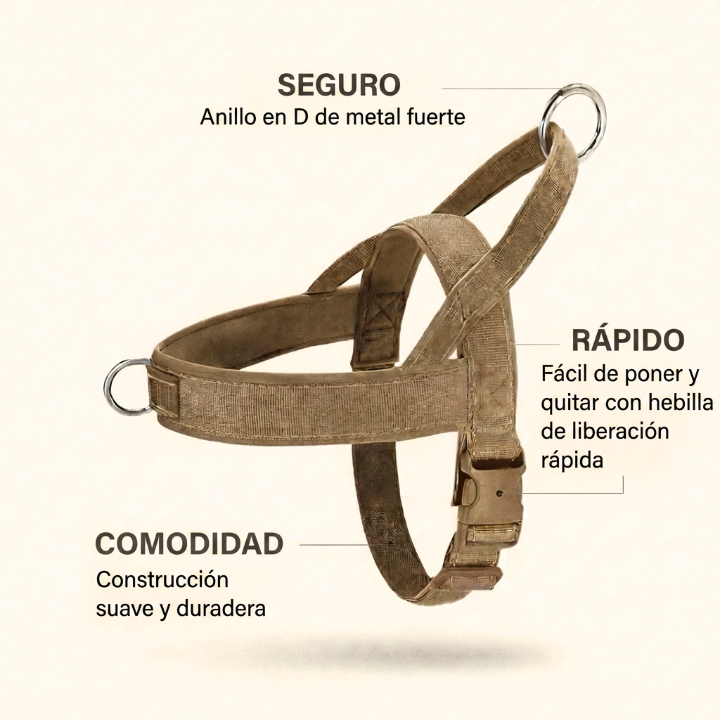 Arnés antitirones